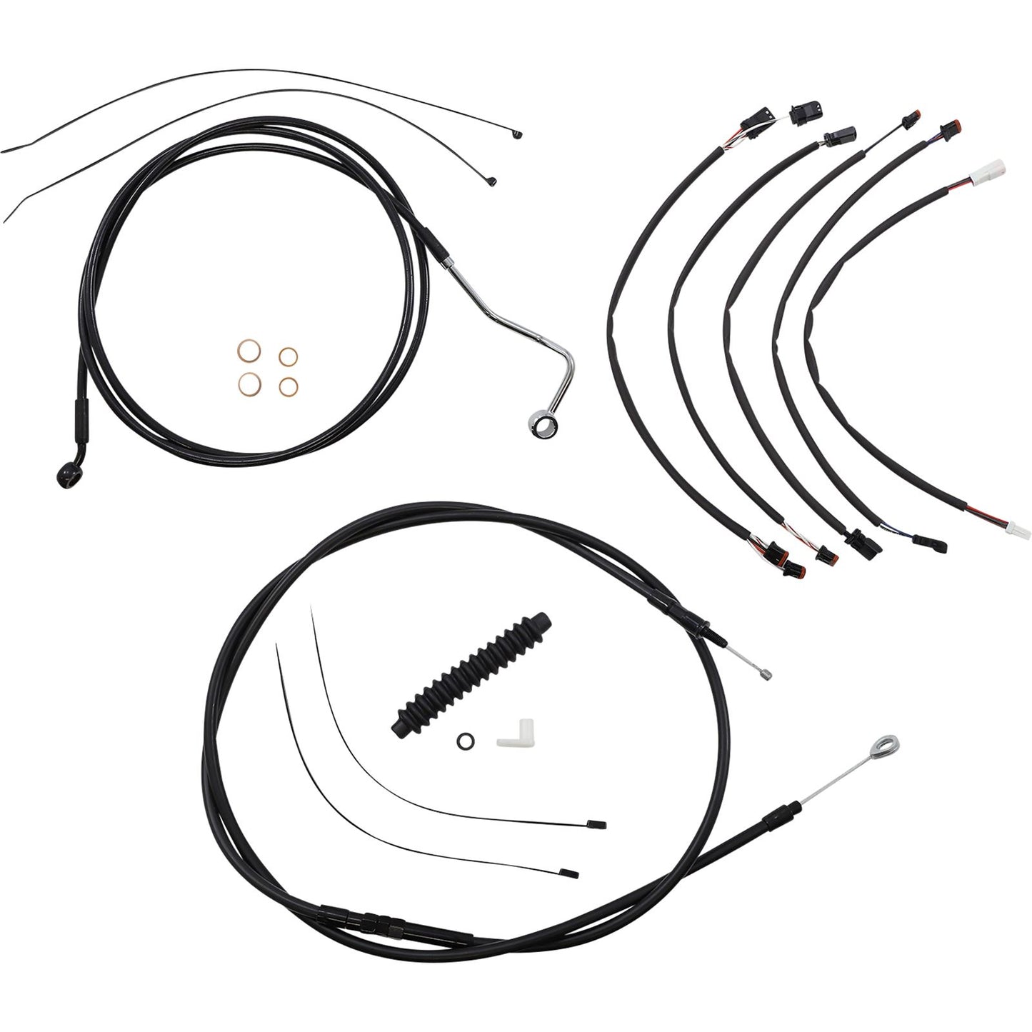 Magnum Control Cable Kit - XR - Black [MPN: 4861022]_1092315