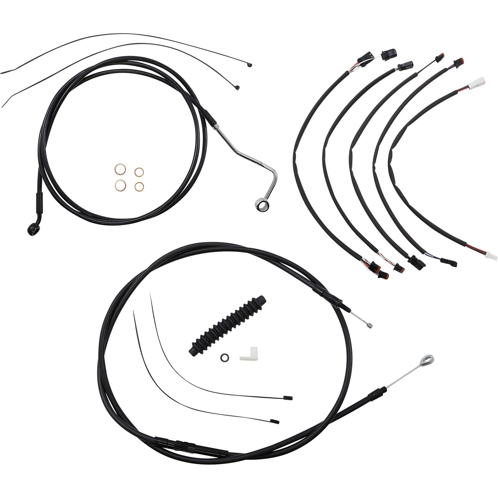 Magnum Control Cable Kit - XR - Black [MPN: 4861022]_1092315