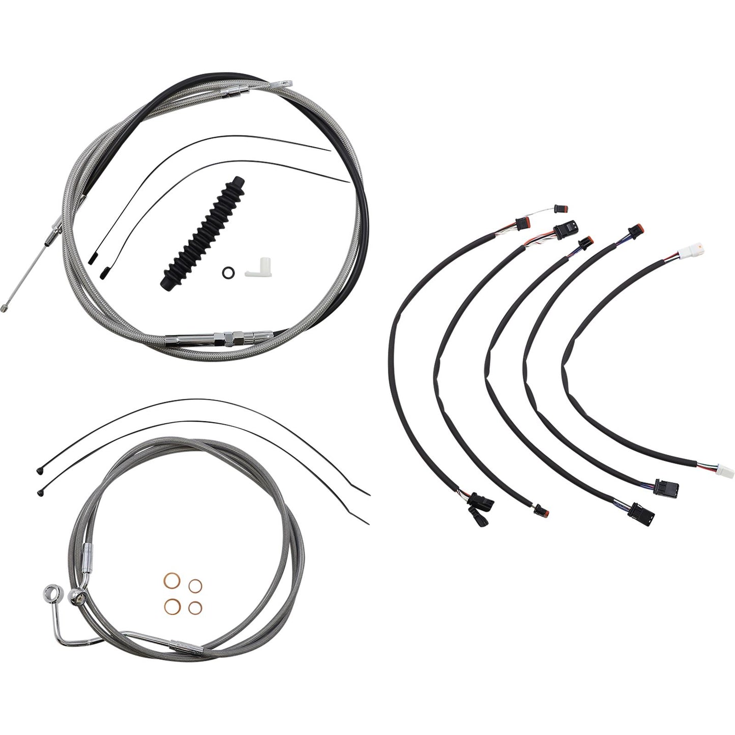 Magnum Control Cable Kit - XR - Stainless Steel/Chrome [MPN: 5891022]_1092398