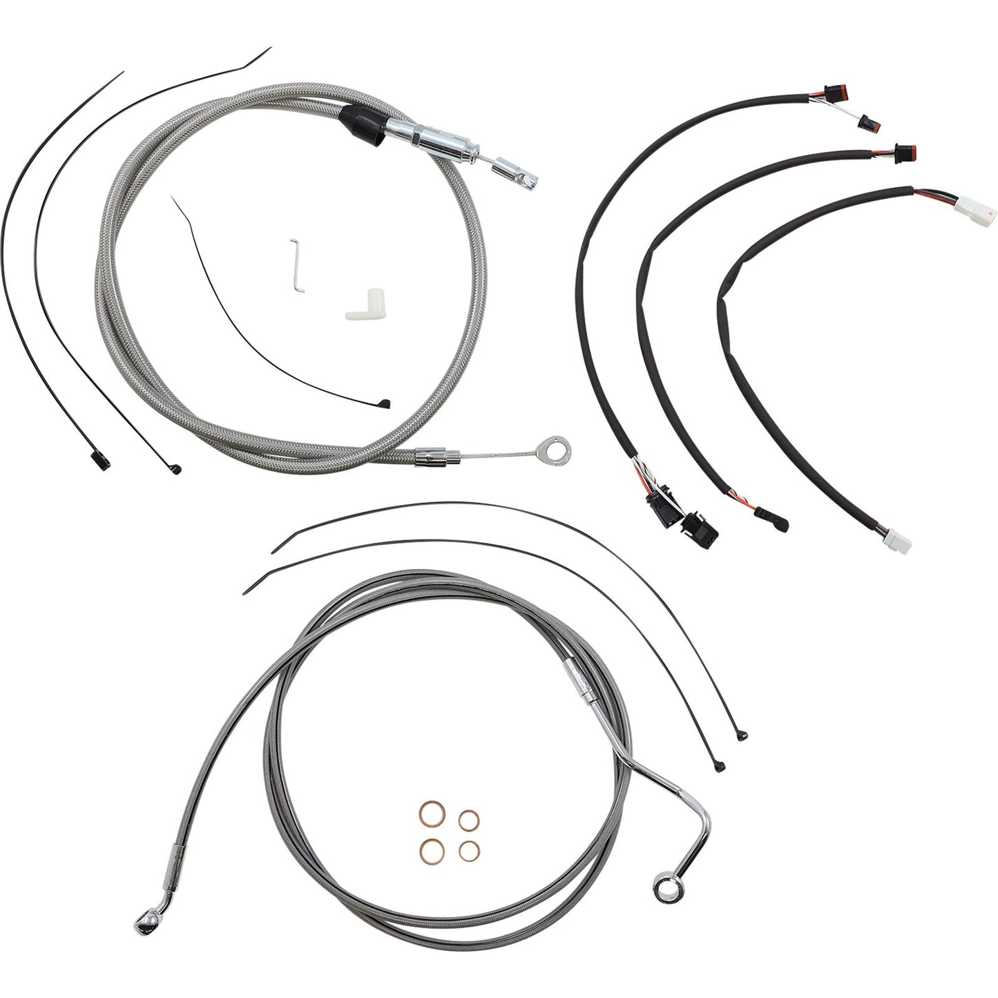 Magnum Control Cable Kit - XR - Stainless Steel/Chrome [MPN: 5891151]_1092381