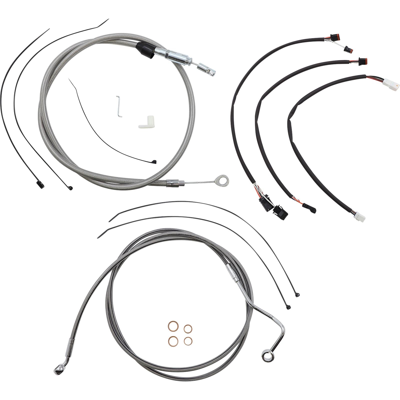 Magnum Control Cable Kit - XR - Stainless Steel/Chrome [MPN: 5891151]_1092381
