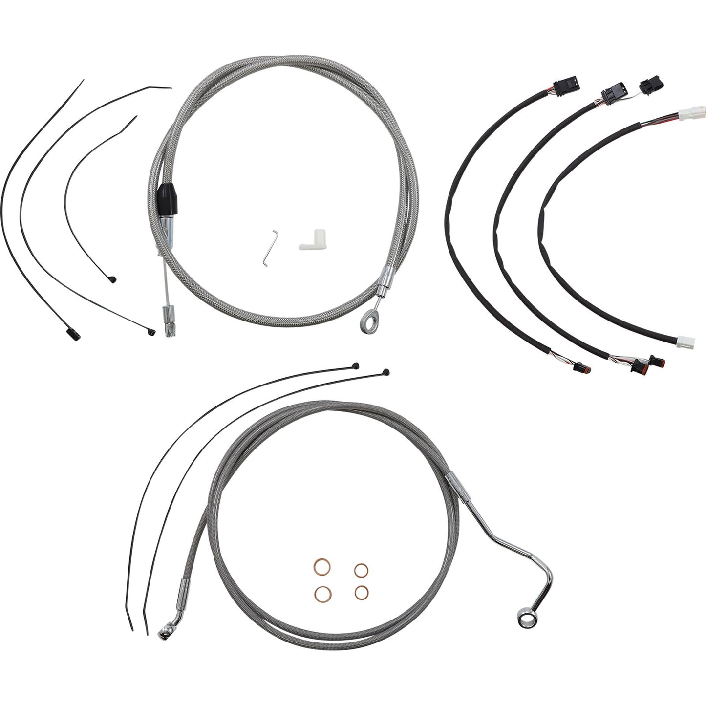 Magnum Control Cable Kit - XR - Stainless Steel/Chrome [MPN: 5891152]_1092360