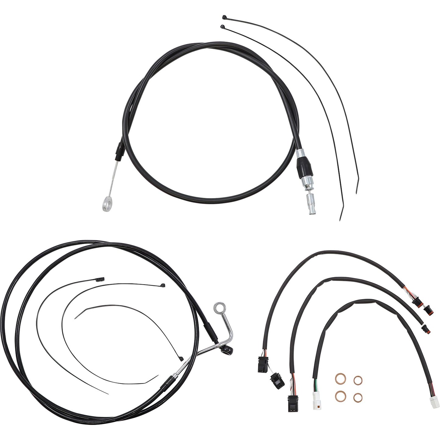 Magnum Control Cable Kit - XR - Black [MPN: 4861142]_1105318