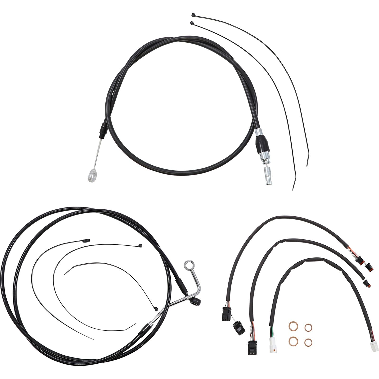 Magnum Control Cable Kit - XR - Black [MPN: 4861142]_1105318