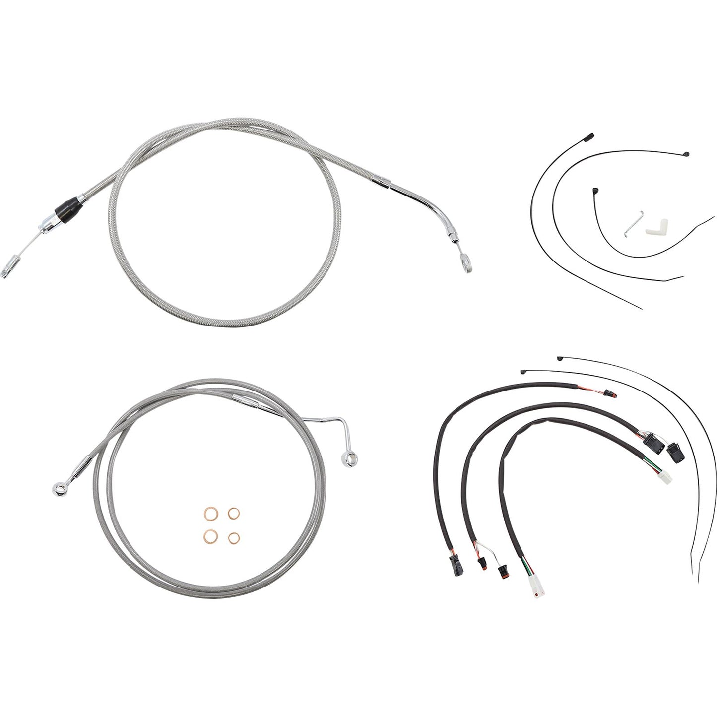 Magnum Control Cable Kit - XR - Stainless Steel/Chrome [MPN: 5891171]_1105835