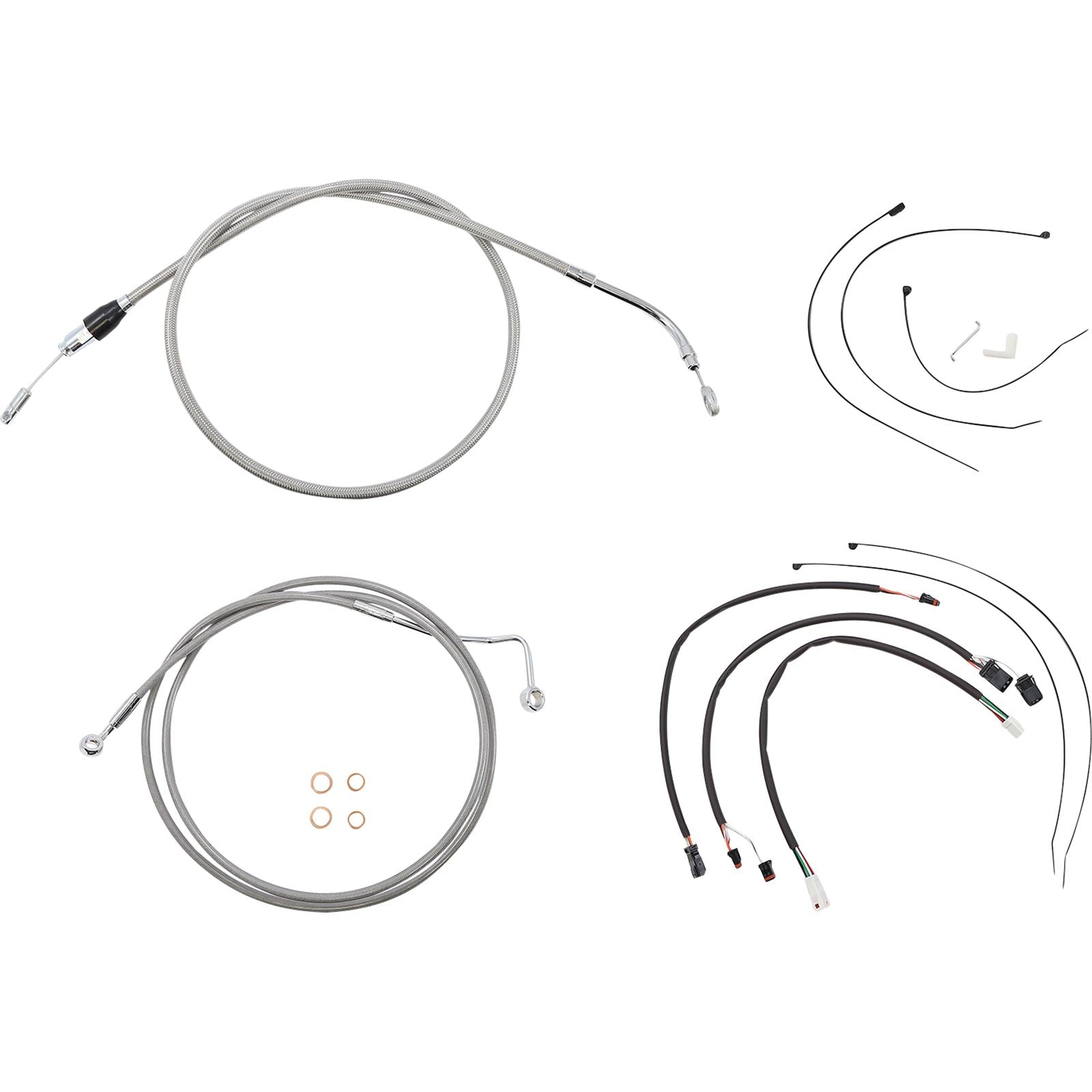 Magnum Control Cable Kit - XR - Stainless Steel/Chrome [MPN: 5891171]_1105835