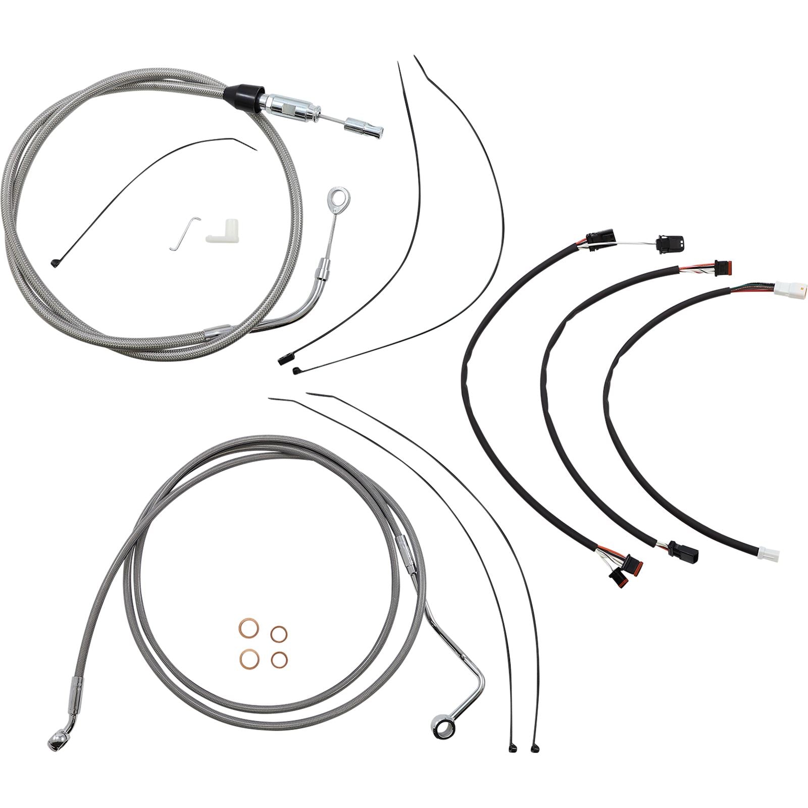 Magnum Control Cable Kit - XR - Stainless Steel/Chrome [MPN: 5891172]_1092367