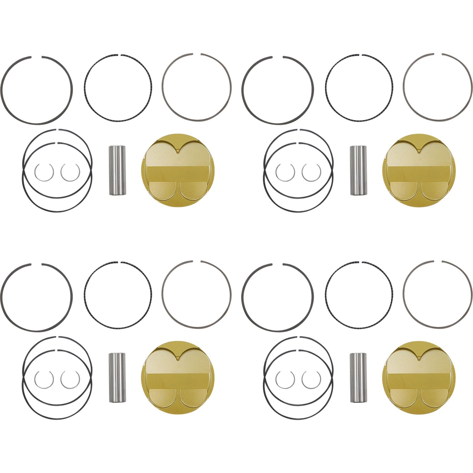 J.E. Pistons Ultra Series Piston Kit for Hayabusa 379436_1092446