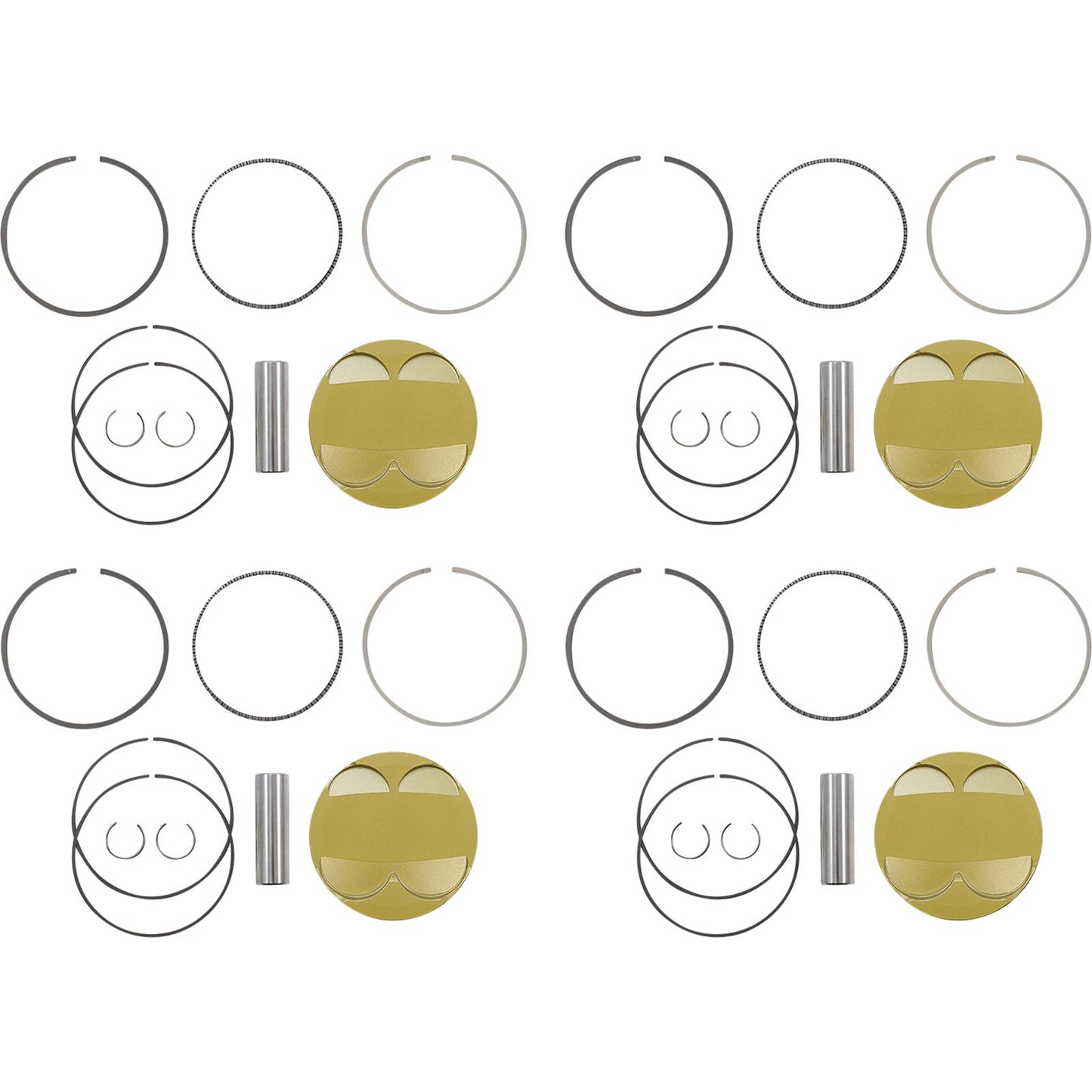 J.E. Pistons Ultra Series Piston Kit for Hayabusa 379443_1092449