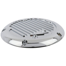 Thrashin Supply Company M8 - Derby Cover Finned - Chrome [MPN: TSC-3017-3]_890831