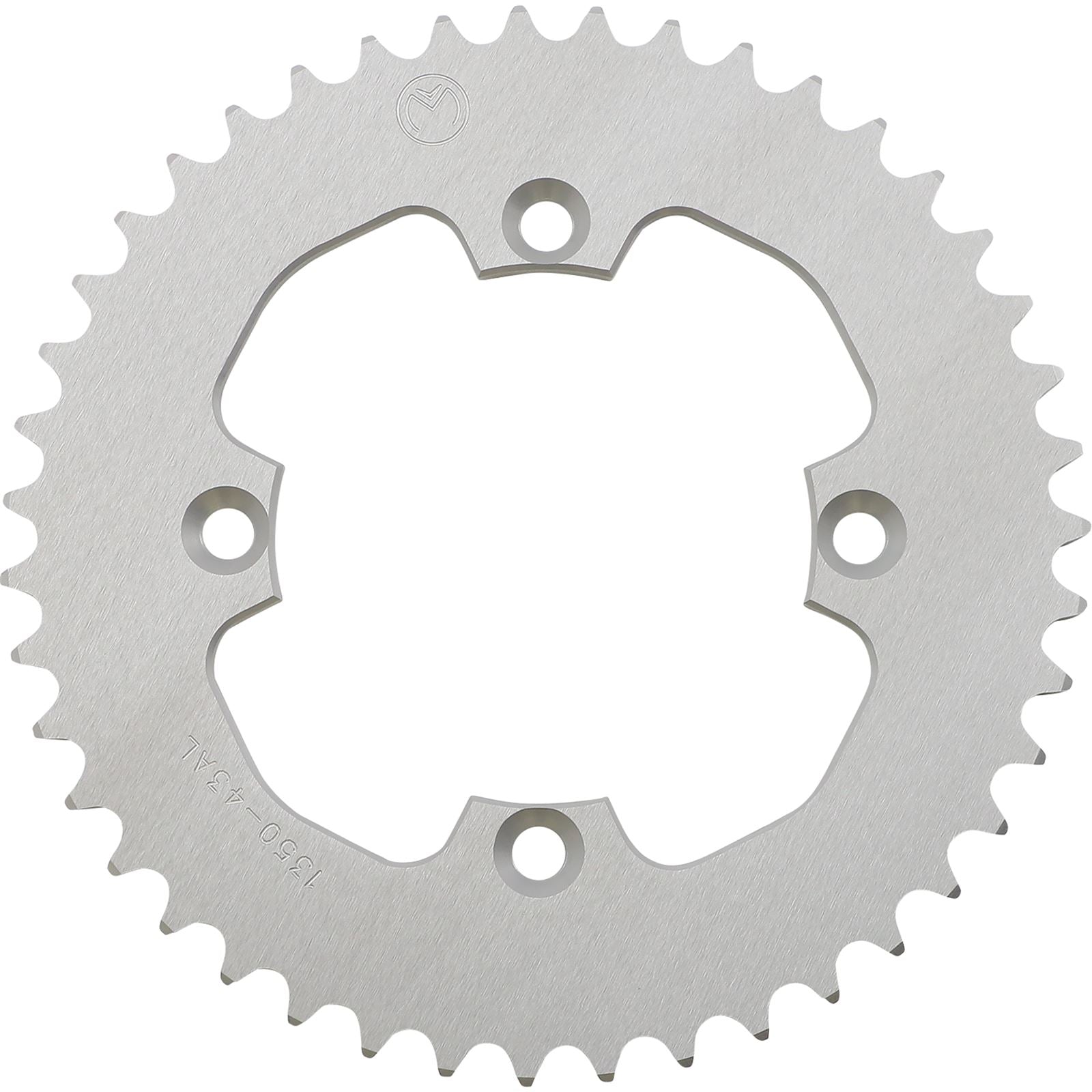 Moose Offroad Rear Aluminum Sprocket - 43 Tooth for Honda 1350-43AL_1092488