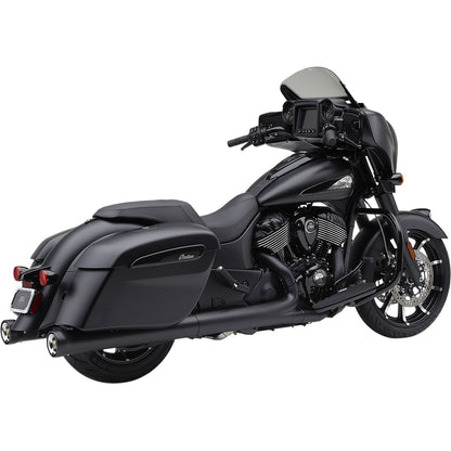 Cobra Neighbor Hater Mufflers for Indian - Black - Pair 5205B_1057969