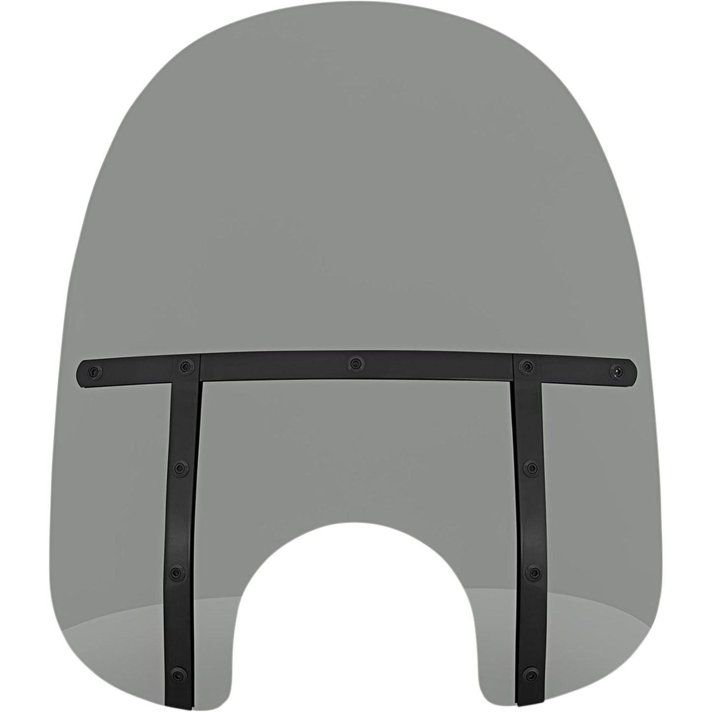 Memphis Shades Fats Windshield - Black Smoke - 13" MEB31112_1035400