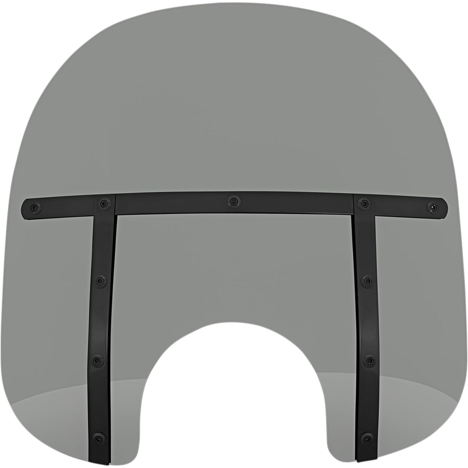 Memphis Shades Fats Windshield - Black Smoke - 15" MEB31212_1035403