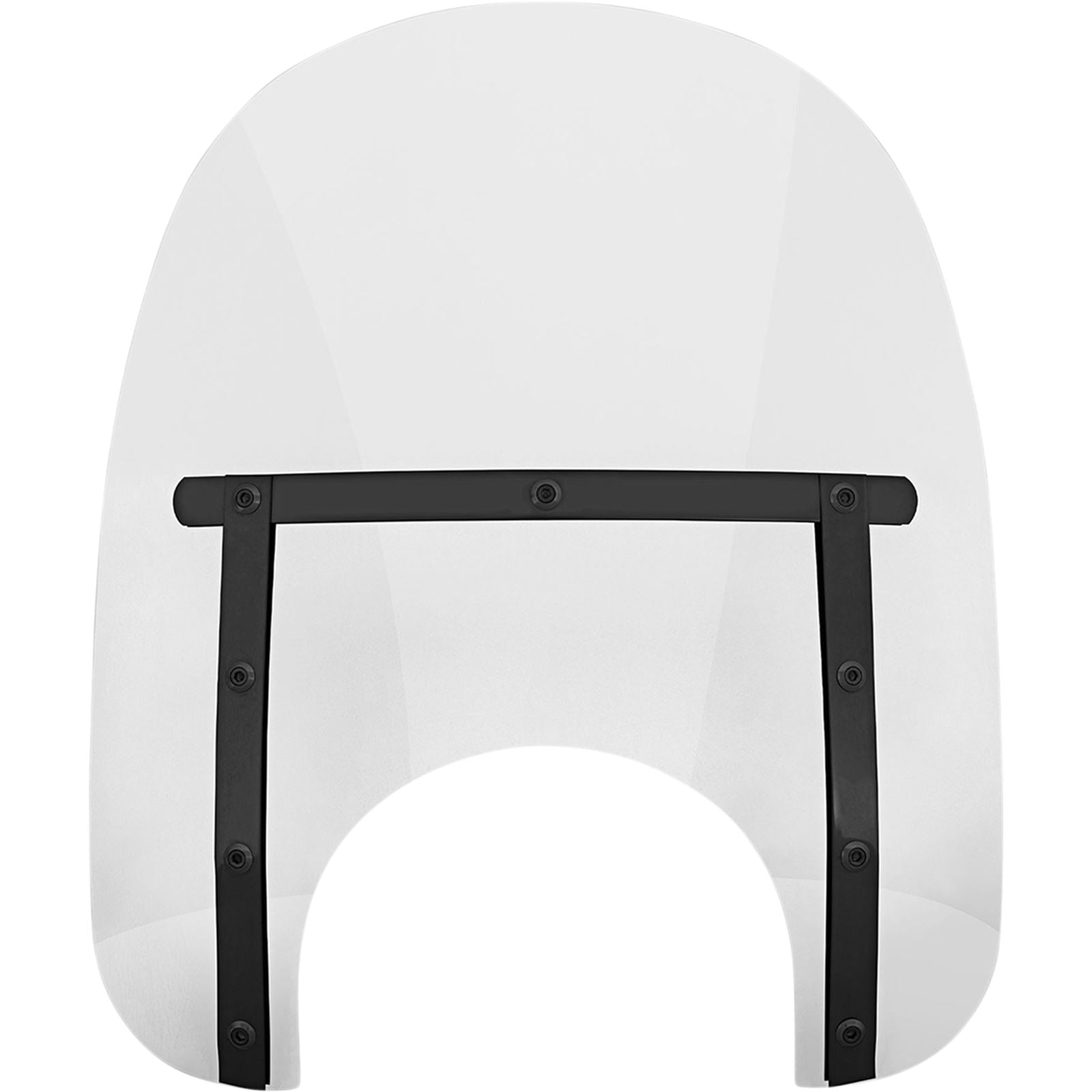 Memphis Shades Memphis Slim Windshield - 15" - 9" Headlight Cutout - Clear MEB4120_1035375