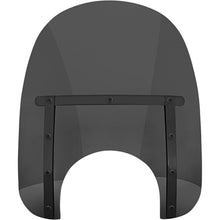 Memphis Shades Memphis Slim Windshield - 15" - 9" Headlight Cutout - Dark Black Smoke MEB41210_1035376