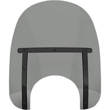 Memphis Shades Memphis Slim Windshield - 15" - 9" Headlight Cutout - Black Smoke MEB41212_1035377