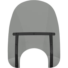 Memphis Shades Memphis Slim Windshield - 17" - 9" Headlight Cutout - Black Smoke MEB42212_1035379