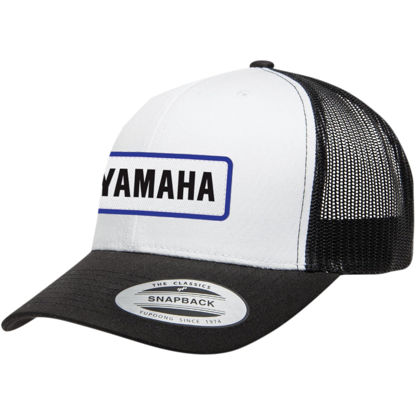 Factory Effex Yamaha Throwback Snapback Hat - White/Black 25-86204_1058094
