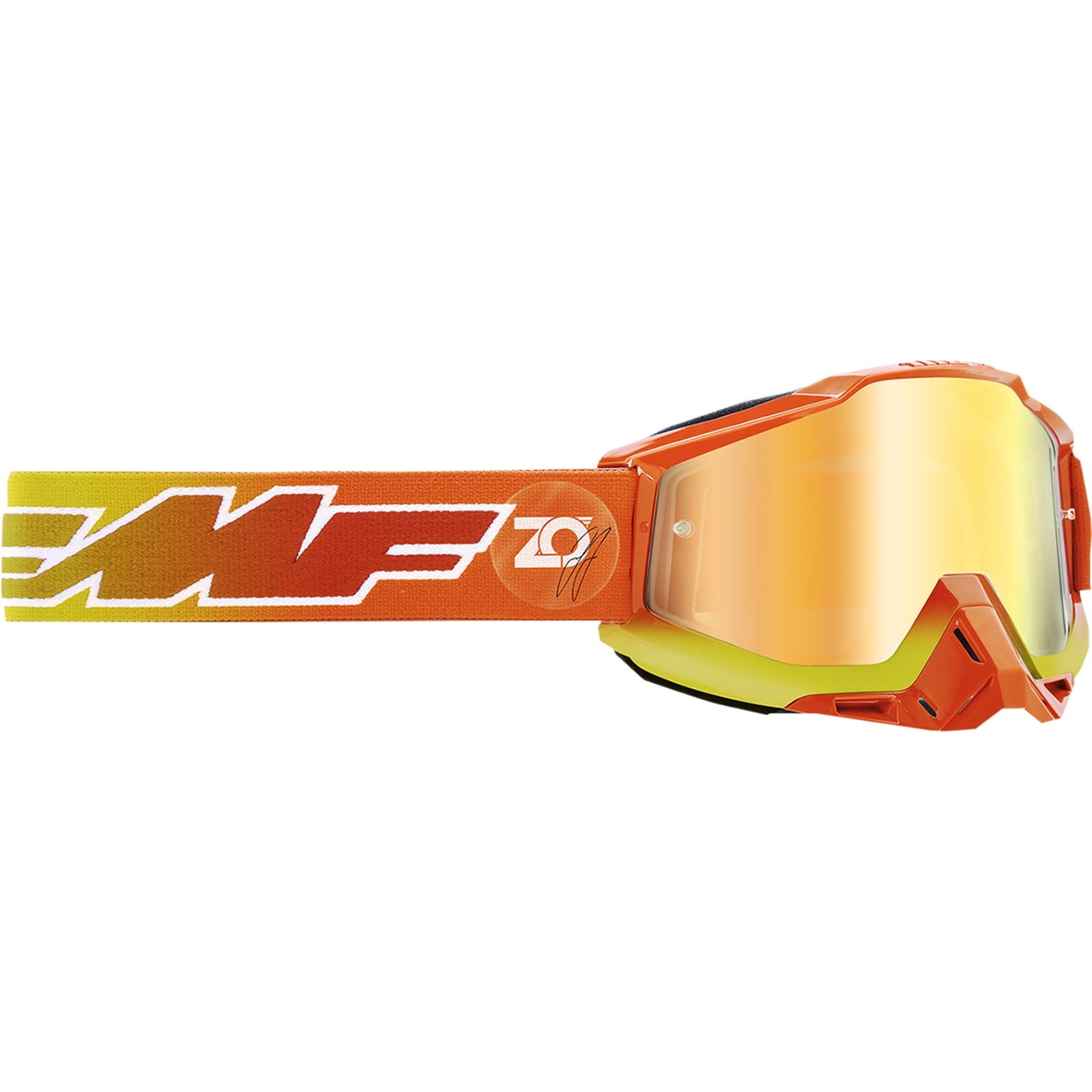 FMF Racing PowerBomb Goggles - Osborne - Red Mirror Lens F-50037-00009_1035547