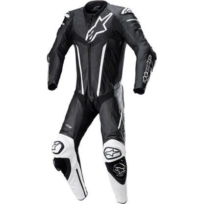 Alpinestars Fusion 1-Piece Suit - Black/White_1035651