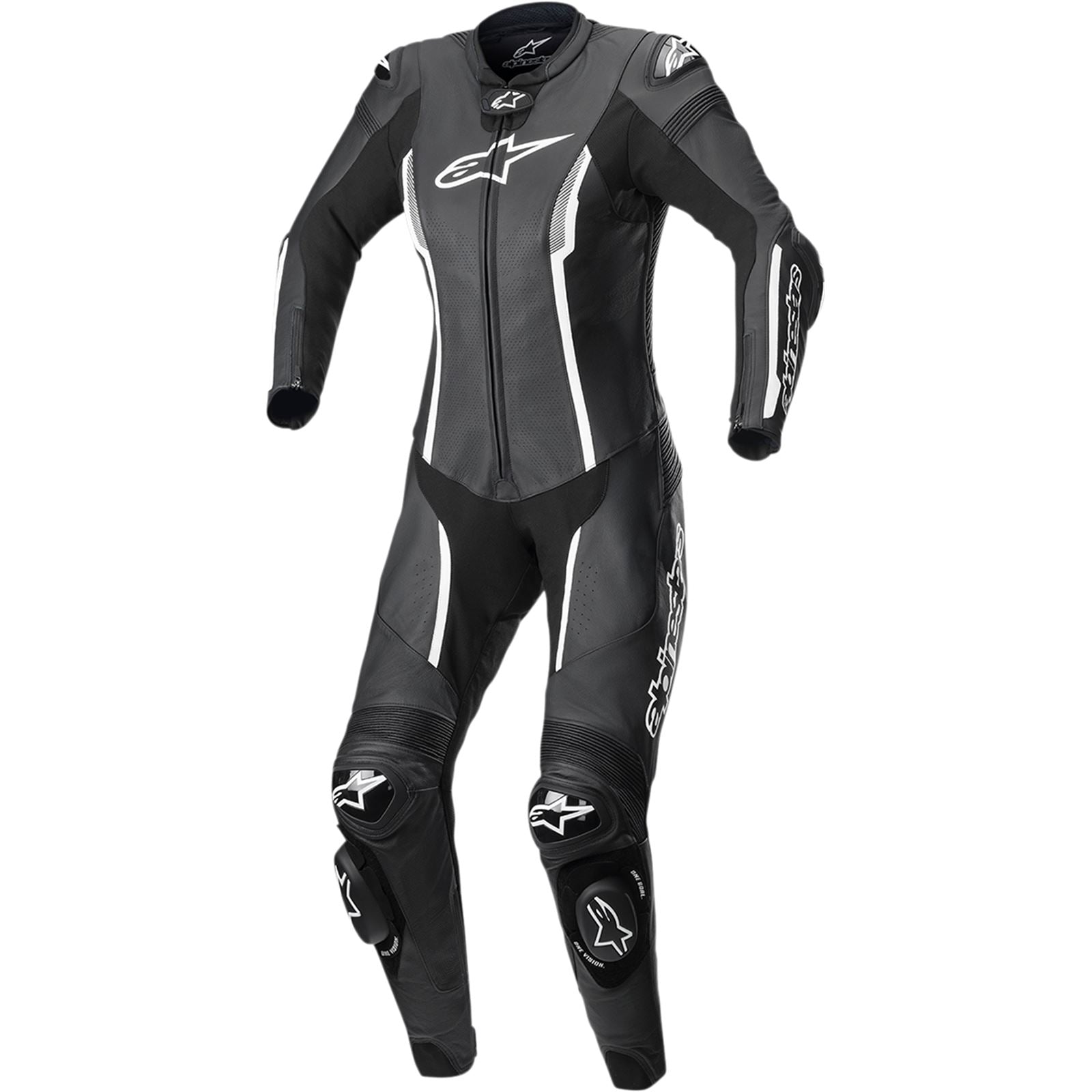 Alpinestars Stella Missile 1-Piece Suit - Black/White - US 6 / EU 42 [MPN: 3180122-12-42]_1035697