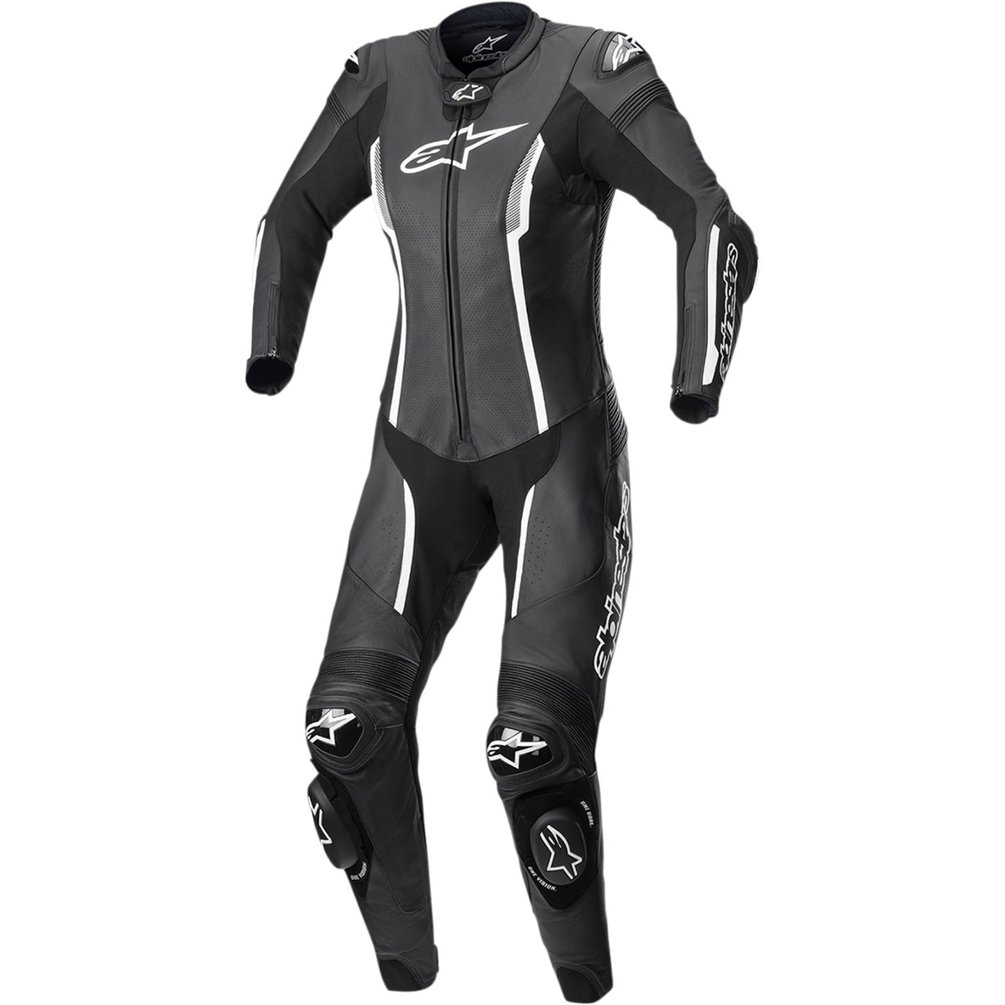 Alpinestars Stella Missile 1-Piece Suit - Black/White - US 12 / EU 48 [MPN: 3180122-12-48]_1035703