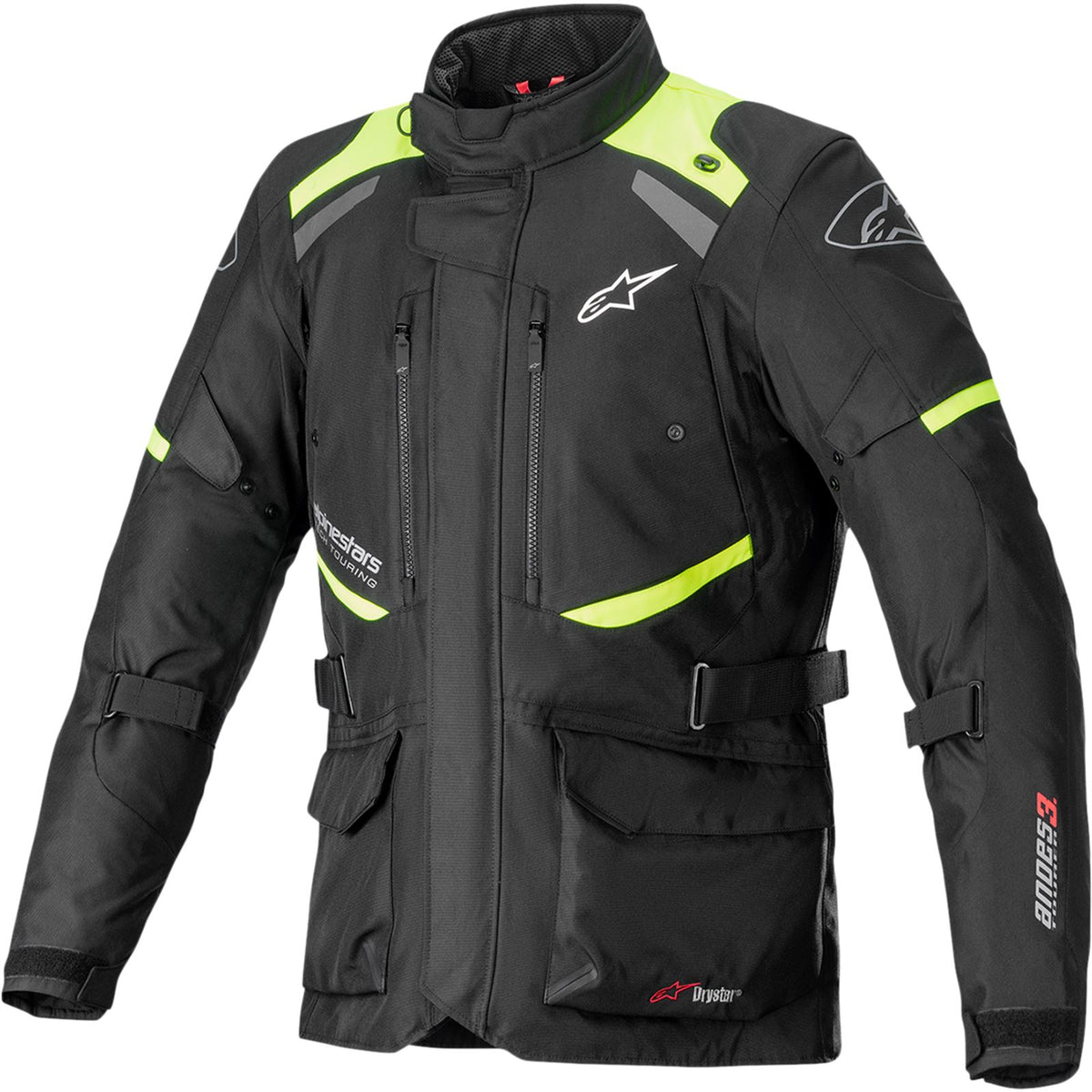 Alpinestars Andes v3 Jacket - Black/Yellow_1035875