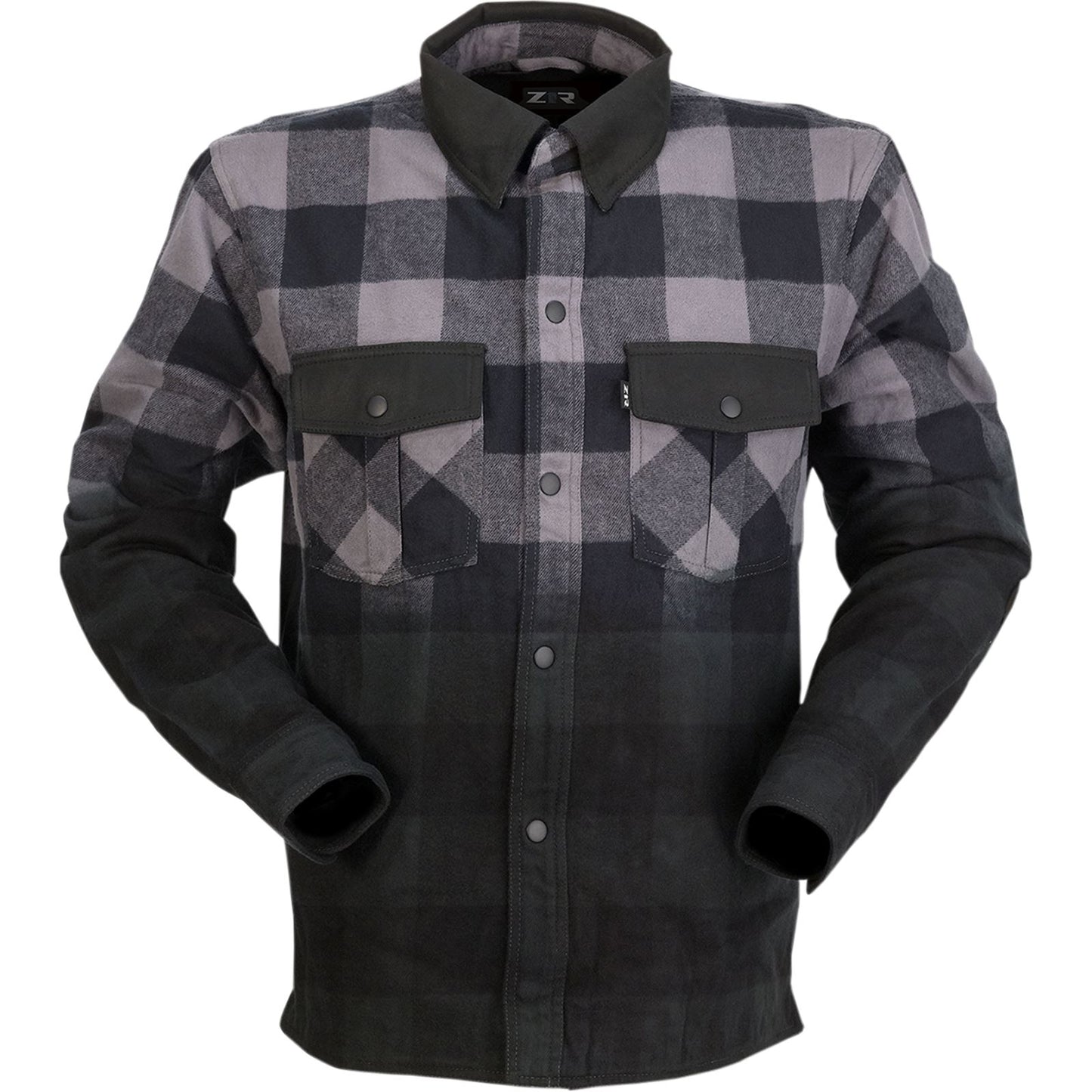 Z1R Duke Ombre Shirt - Gray/Black - 4XL 2840-0163_1036089