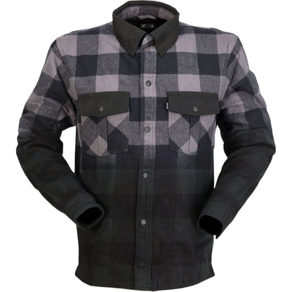 Z1R Duke Ombre Shirt - Gray/Black - 5XL 2840-0164_1036091