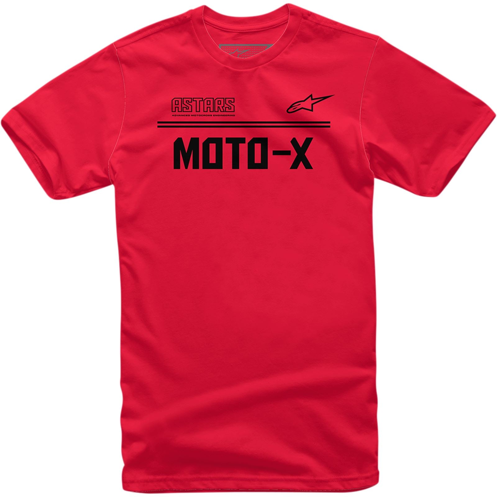 Alpinestars Moto X T-Shirt - Red/Black_1036903