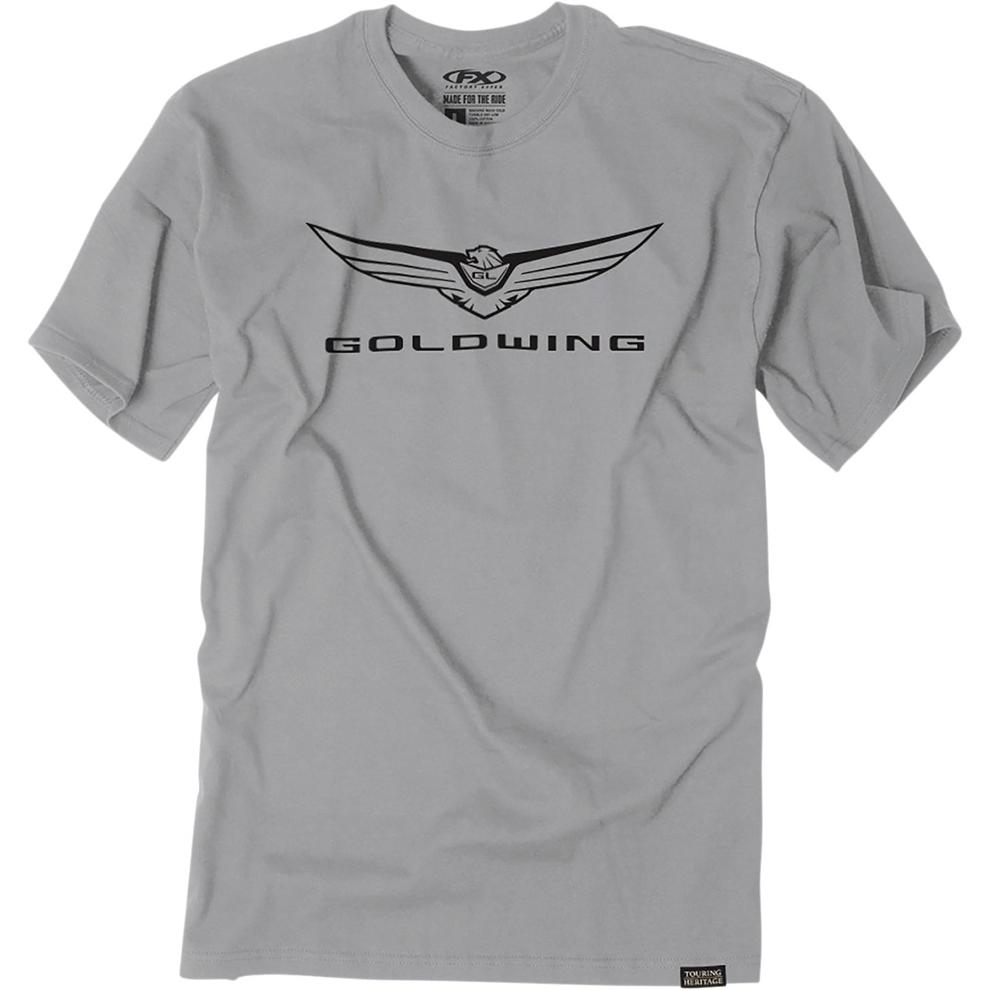 Factory Effex Honda Goldwing Icon T-Shirt - Light Gray - 2XL 25-87808_1058077