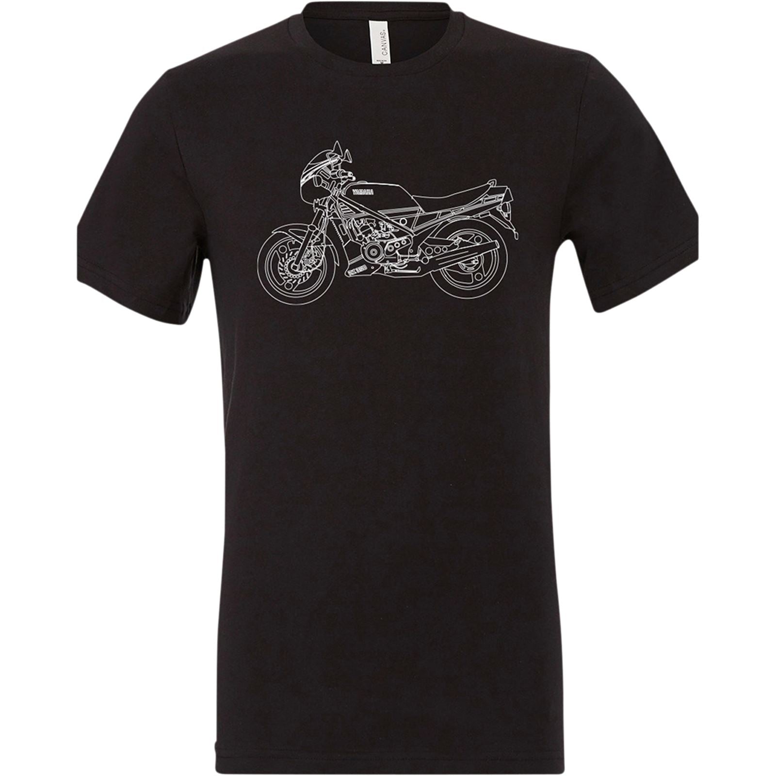 Yamaha RZ350 T-Shirt - Black - Large NP21S-M1973-L_1037138