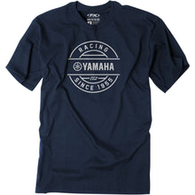 Factory Effex Yamaha Crest T-Shirt - Navy - Large 25-87204_1058079