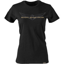Factory Effex Honda Goldwing Sketched Women's T-Shirt - Black - Large 25-87844_1037134
