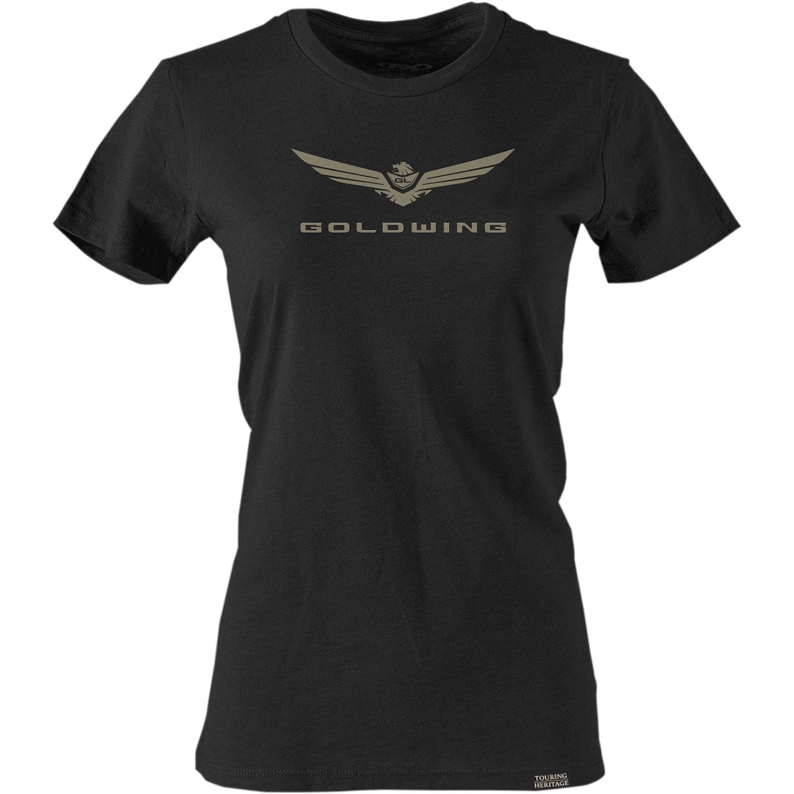 Factory Effex Honda Goldwing Bold Women's T-Shirt - Black - Small 25-87850_1037114