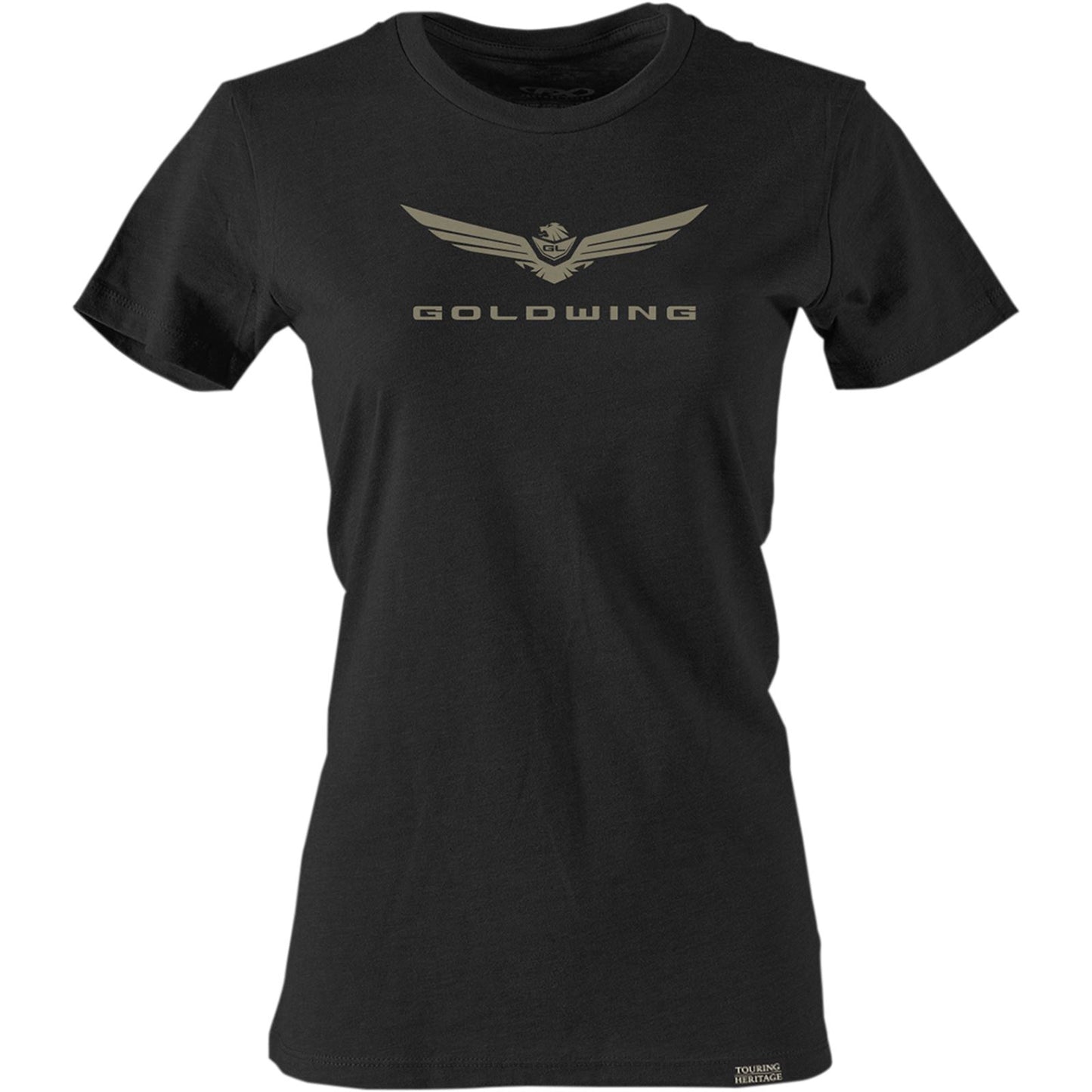 Factory Effex Honda Goldwing Bold Women's T-Shirt - Black - Medium 25-87852_1037115