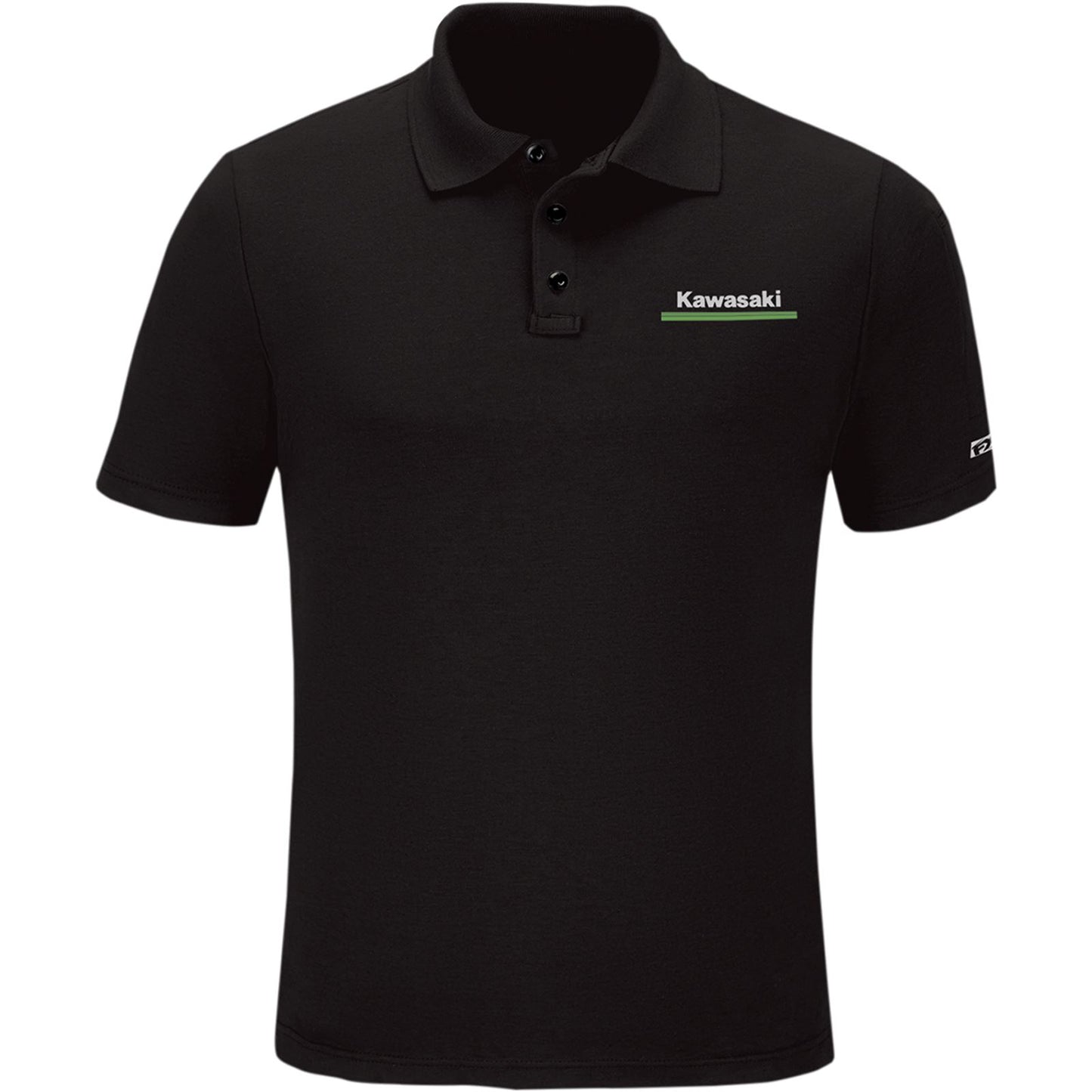 Factory Effex Kawasaki Polo Shirt - Black - Large [MPN: 25-85104]_1037187