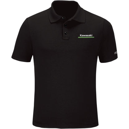 Factory Effex Kawasaki Polo Shirt - Black - Large [MPN: 25-85104]_1037187
