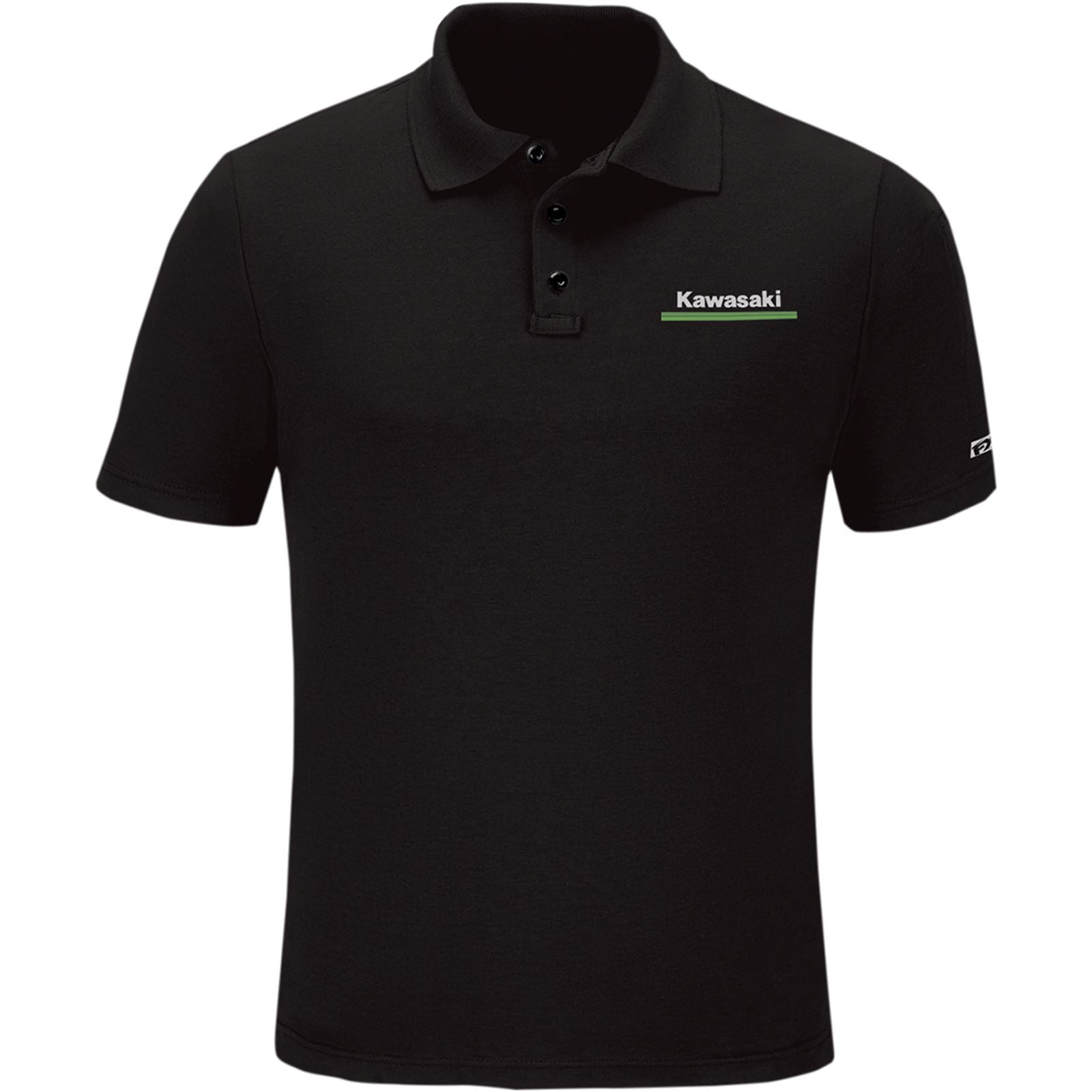 Factory Effex Kawasaki Polo Shirt - Black - 2XL [MPN: 25-85108]_1037186