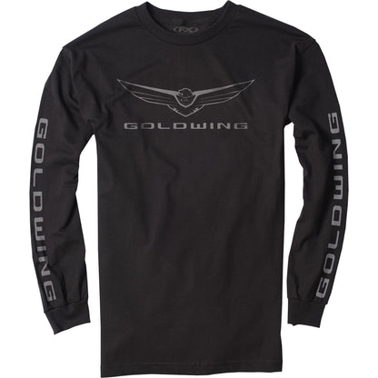 Factory Effex Honda Goldwing Icon Long Sleeve T-Shirt - Black - Medium 25-87832_1037166