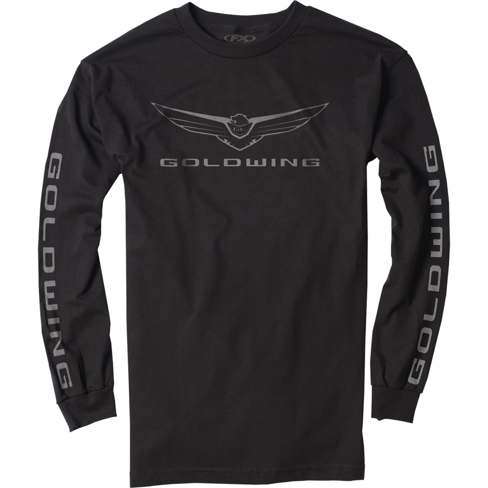 Factory Effex Honda Goldwing Icon Long Sleeve T-Shirt - Black - XL 25-87836_1037168