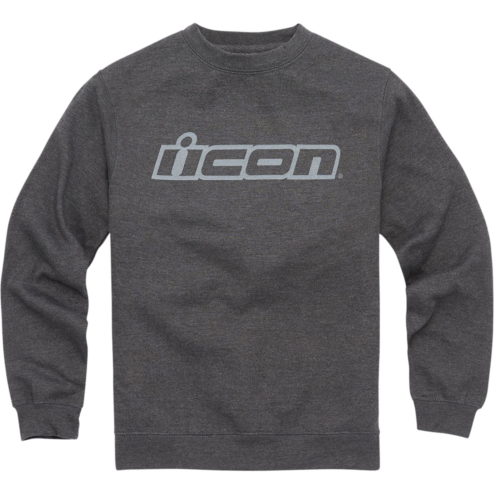 Icon Slant™ Crewneck Sweatshirt - Gray - Medium 3050-5837_1037264