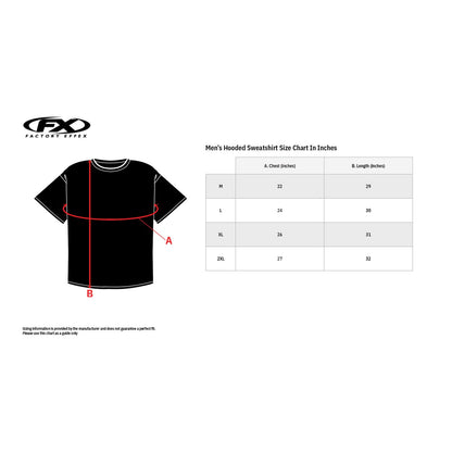 Factory Effex Honda Goldwing Burst Zip-Up - Black - Medium 25-88812_1037354