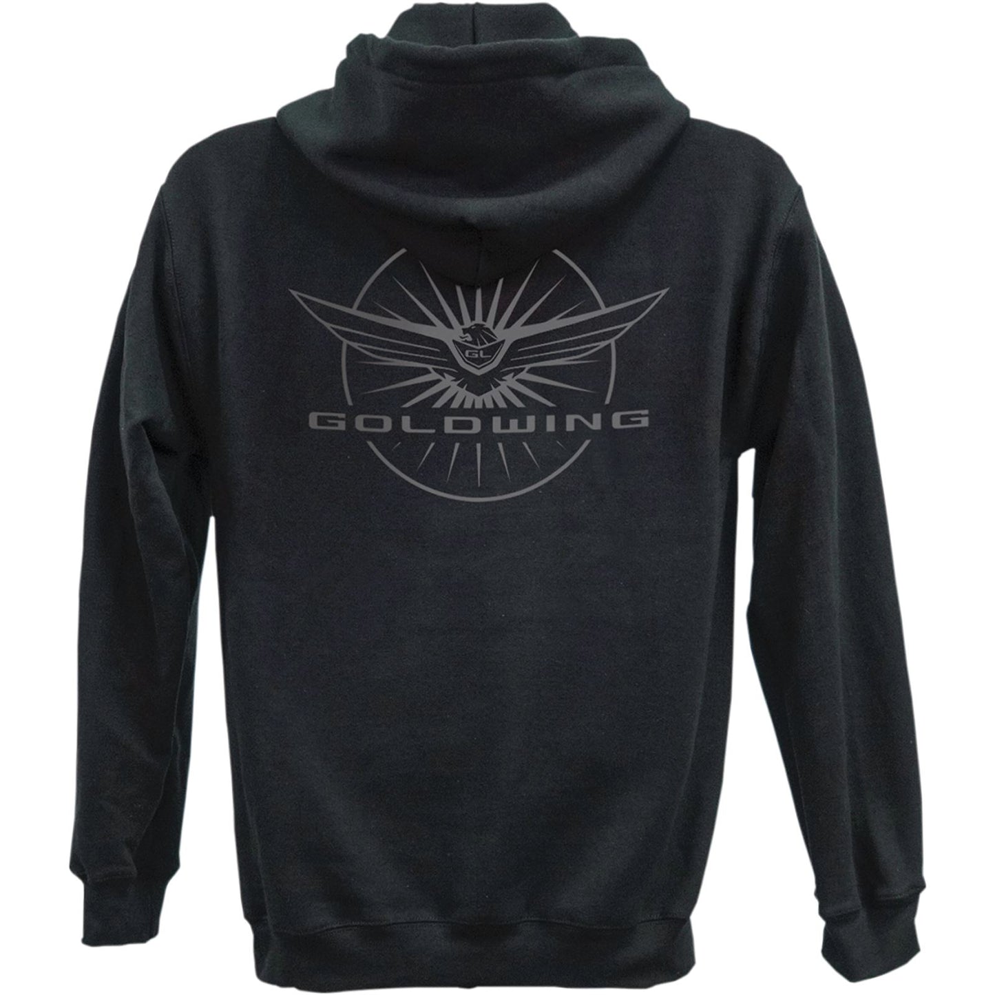 Factory Effex Honda Goldwing Burst Zip-Up - Black - Large 25-88814_1037356