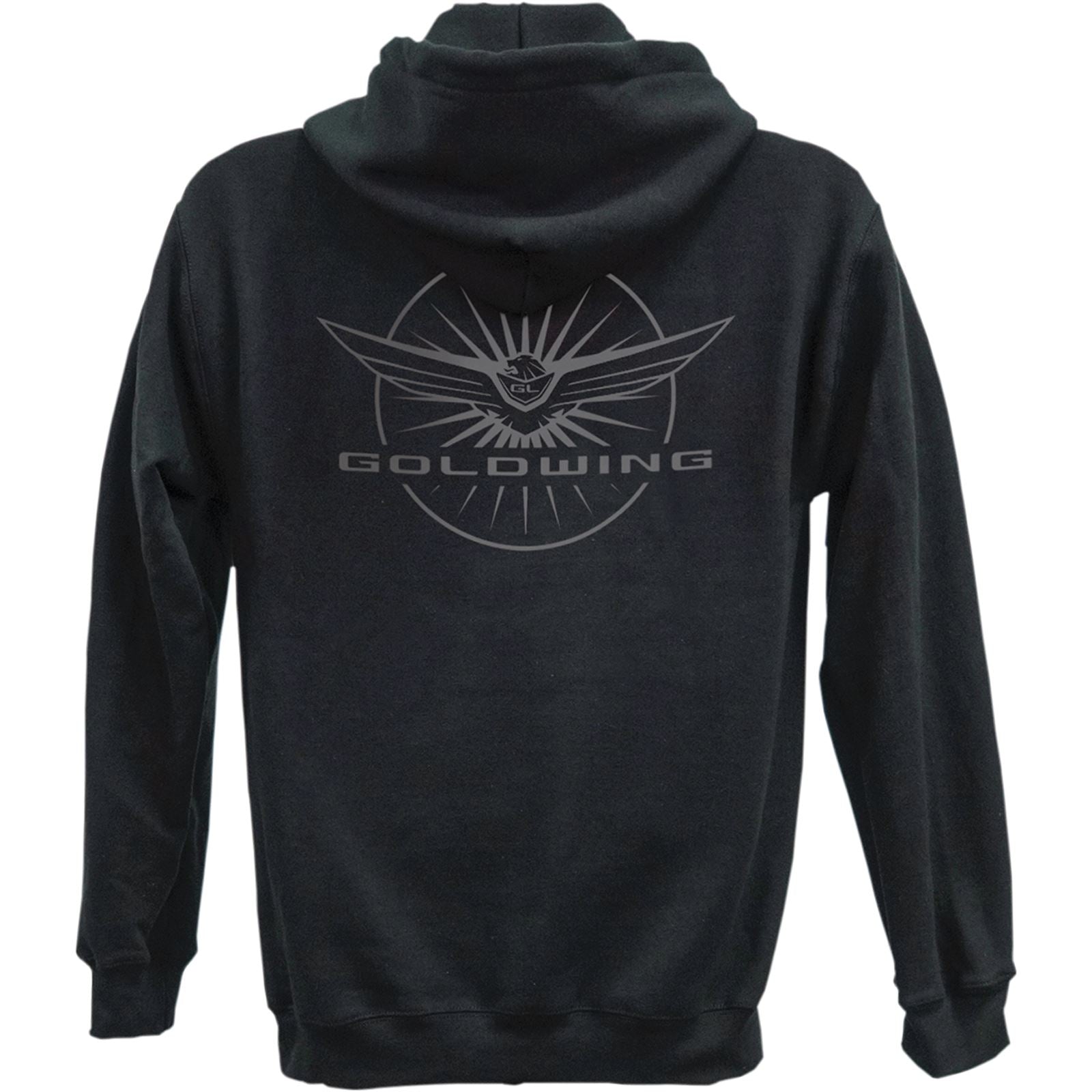 Factory Effex Honda Goldwing Burst Zip-Up - Black - Large 25-88814_1037356