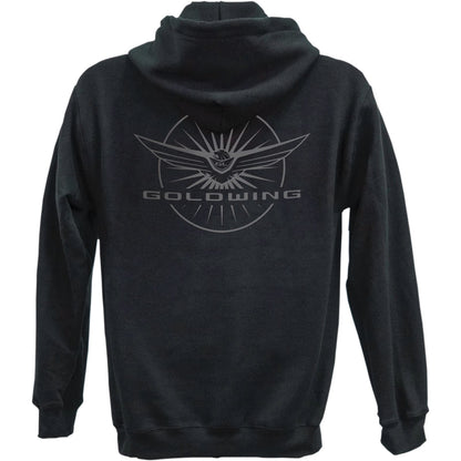 Factory Effex Honda Goldwing Burst Zip-Up - Black - Large 25-88814_1037356