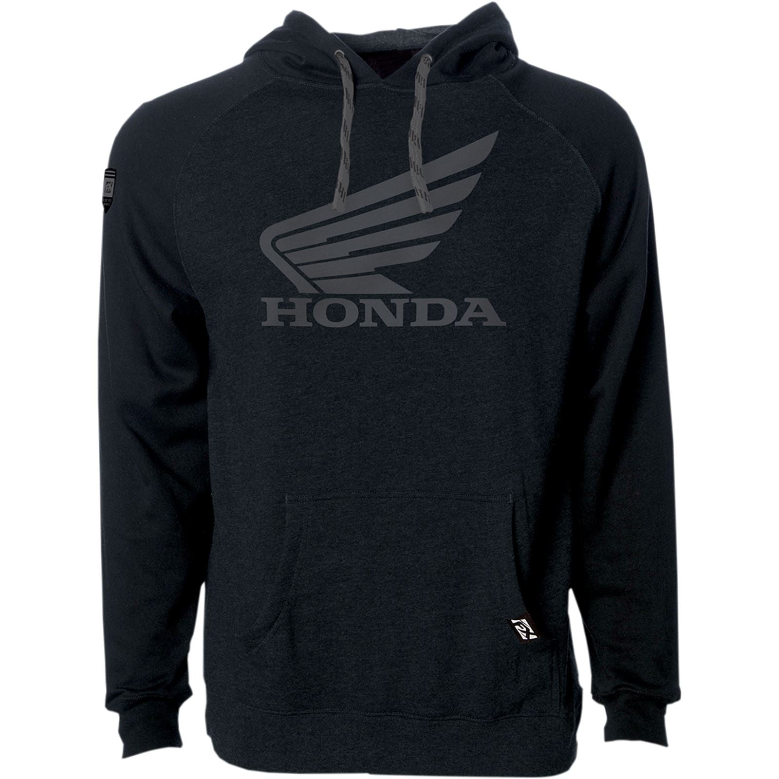 Factory Effex Honda Pullover Hoodie - Black - Large 25-88304_1037334