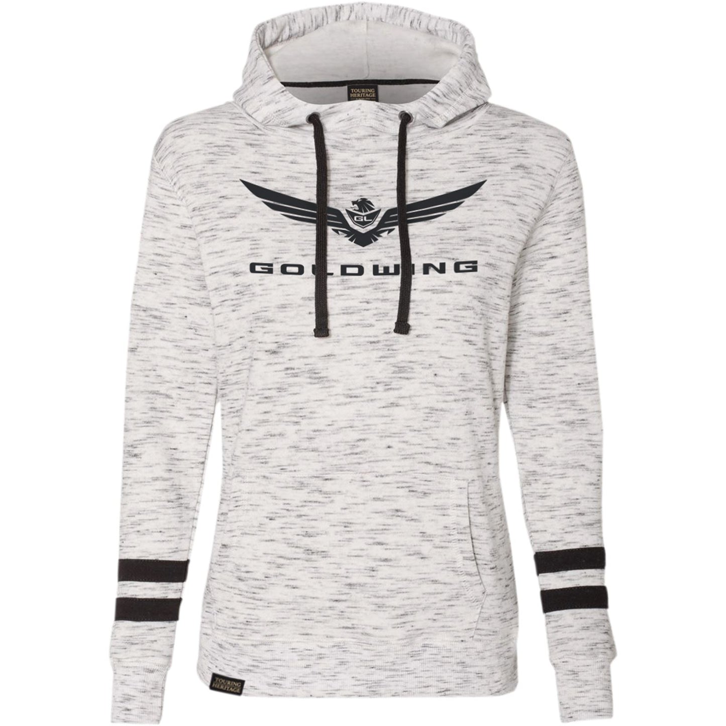 Factory Effex Honda Goldwing Bold Women's Pullover - White/Black - Medium 25-88822_1037388