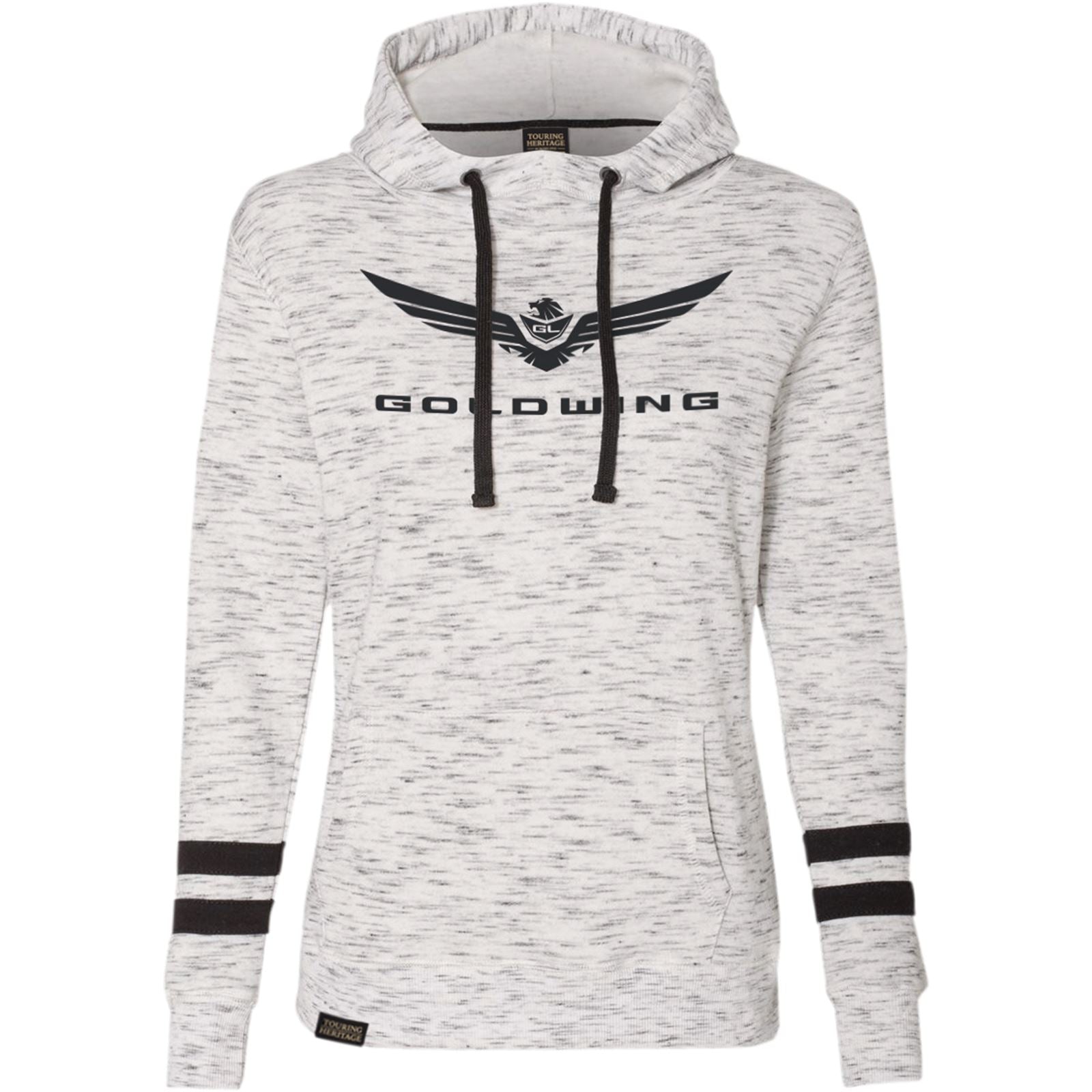 Factory Effex Honda Goldwing Bold Women's Pullover - White/Black - Large 25-88824_1037389